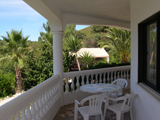 villa morning terrace